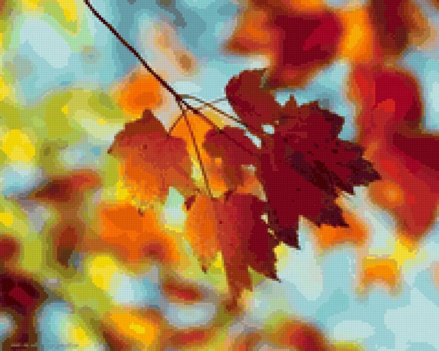 осень - желтые листья - предпросмотр