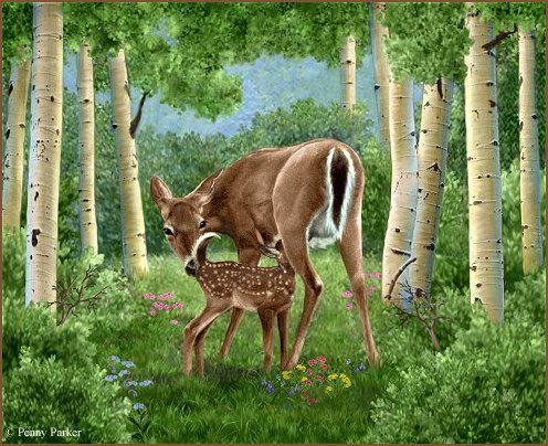 олени - оригинал