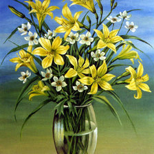 Схема вышивки «букет»