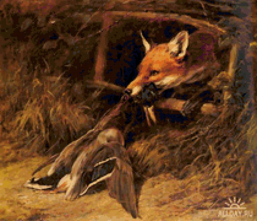 Хитрый лис - охота - предпросмотр