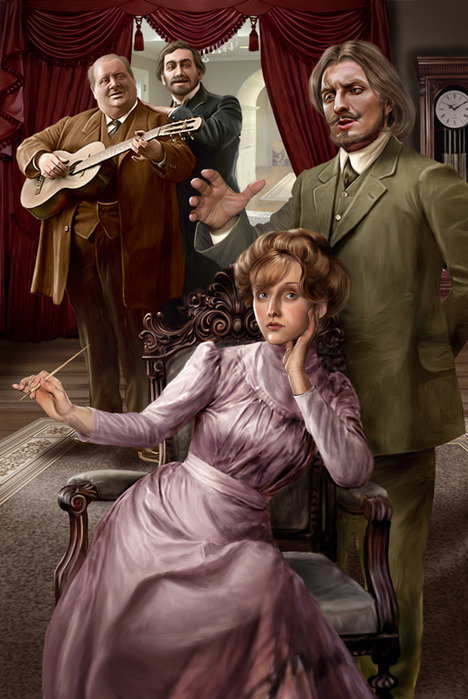 картины одного художника - оригинал