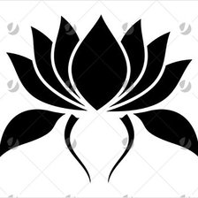 Схема вышивки «лотос»