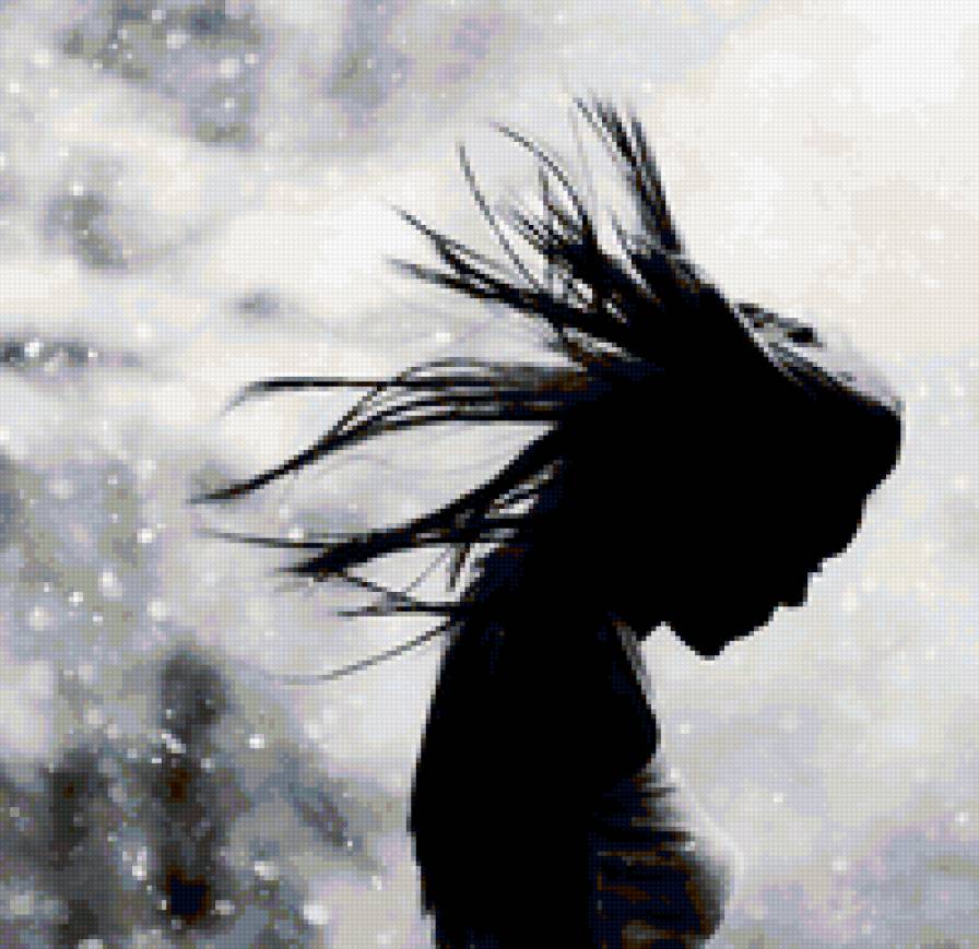 девушка - ветер, девушка - предпросмотр