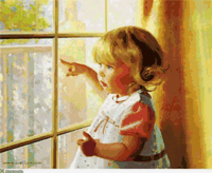 малышка - маленькая девочка - предпросмотр