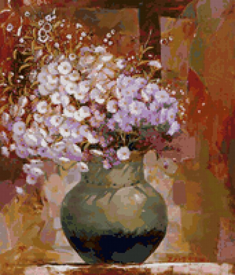 №39472 - цветы, картина - предпросмотр