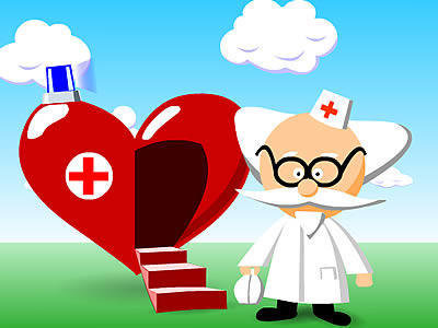 Доктор - айболит, сердце, медицина - оригинал