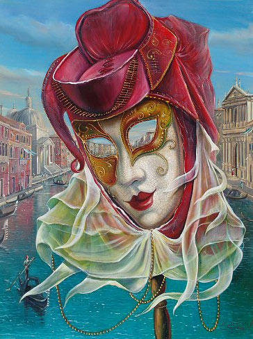 венецианская маска - катины - оригинал