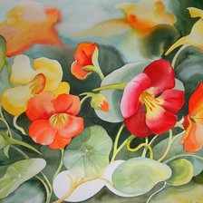 Схема вышивки «Цветы»