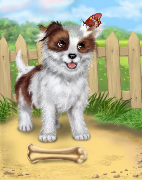 собачка - оригинал