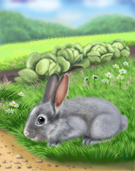 заяц - оригинал