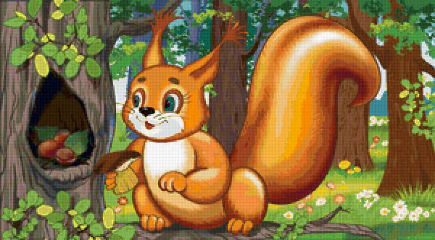 белочка - предпросмотр