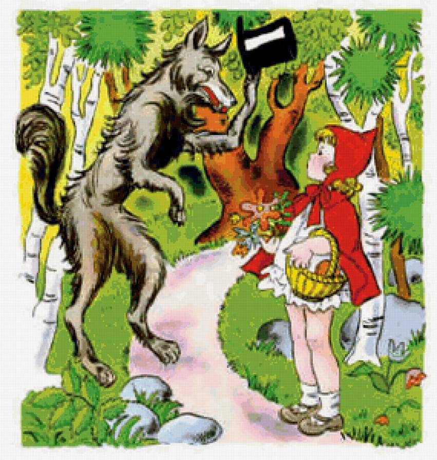 красная шапочка - предпросмотр