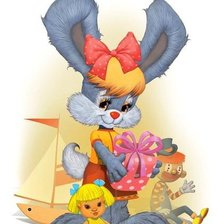 Схема вышивки «веселые зверята»