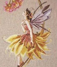 Оригинал схемы вышивки «Цветочная фея» (№41233)