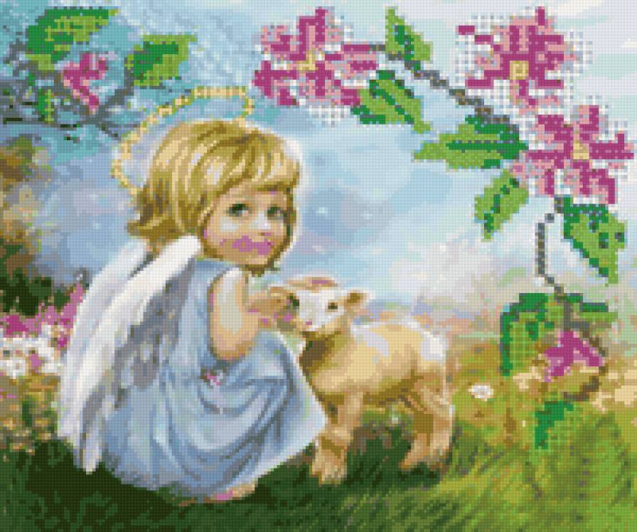 Ангелочек - девочка, ангелок - предпросмотр