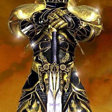 Схема вышивки «рыцарь»