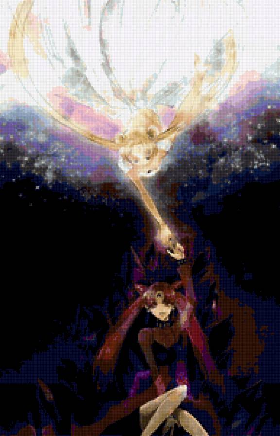 Серенити и Тёмная леди - аниме - предпросмотр