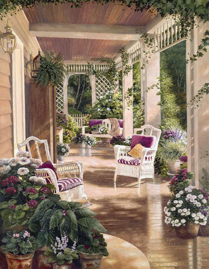 Дворик - дворик - оригинал