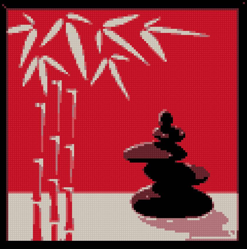 япония - япония, камень, мотив - предпросмотр