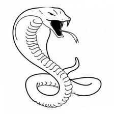 Оригинал схемы вышивки «Змея - символ 2013 года» (№43473)