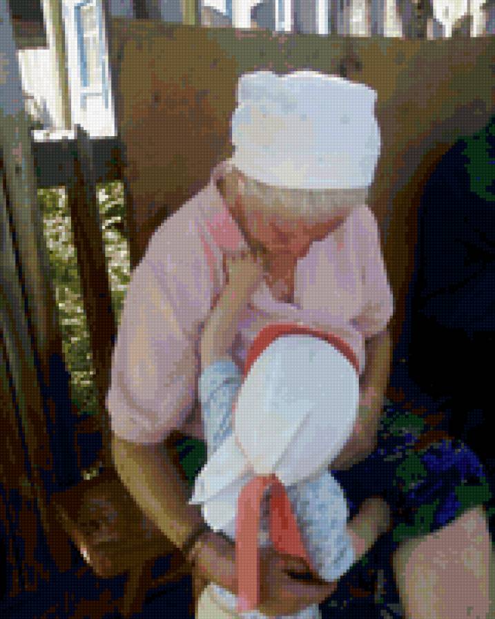 тётя и дочка - люди - предпросмотр