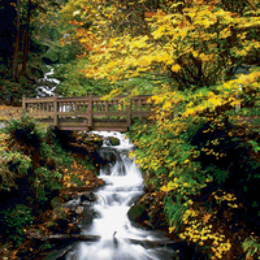 мостик - природа - предпросмотр