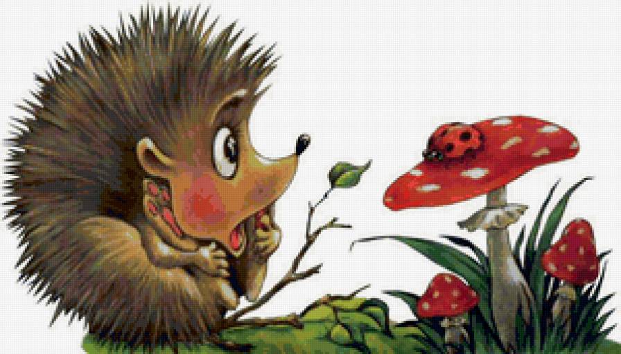 ежик - предпросмотр