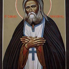 Схема вышивки «Серафим Саровский»