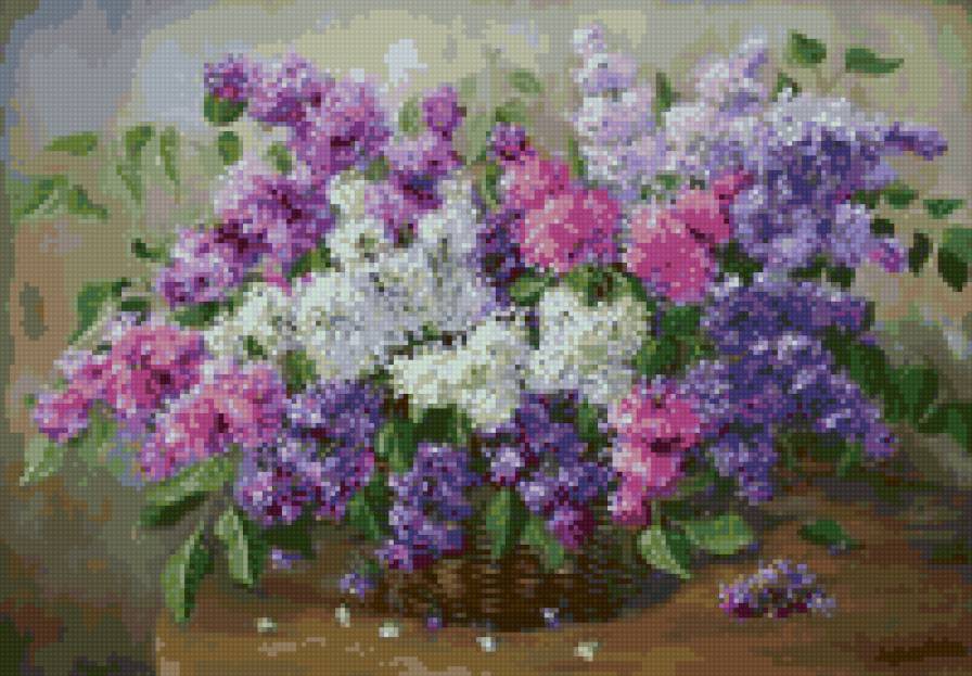 Сирень - цветы - предпросмотр