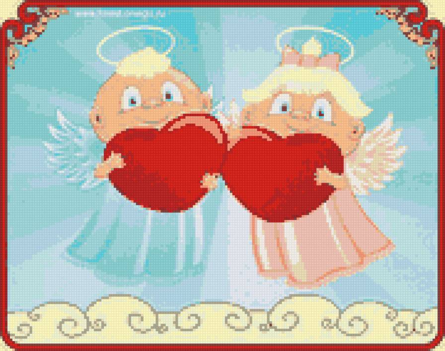 ангелы - ангелочки - предпросмотр