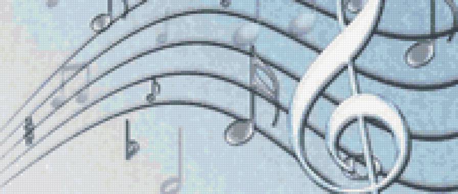 Музыка - ноты, музыка - предпросмотр