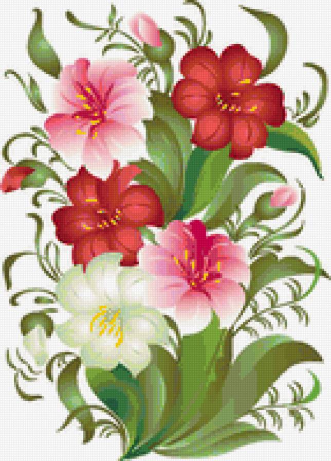 Серия "Цветы" - цветы - предпросмотр