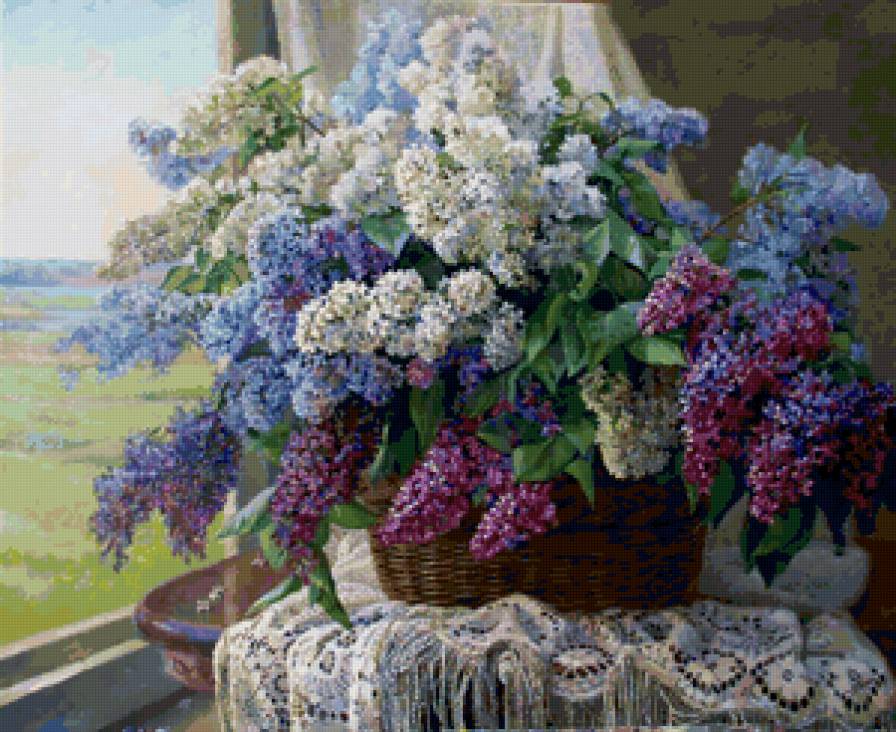 Серия "Цветы" - цветы - предпросмотр