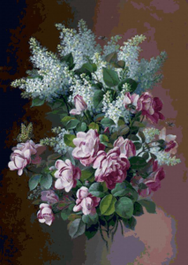 Серия "Цветы" - цветы, розы - предпросмотр