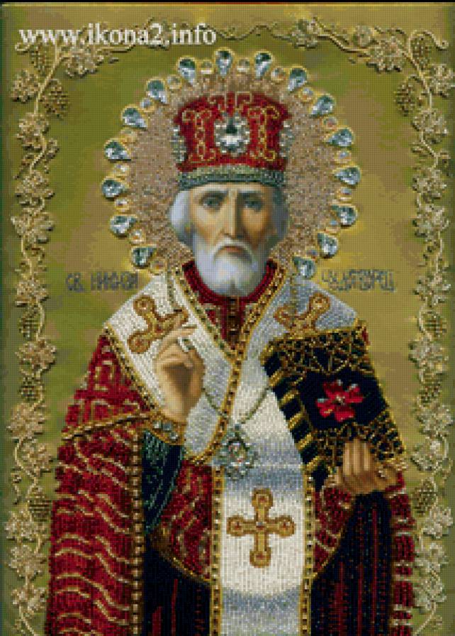 НИКОЛАЙ ЧУДОТВОРЕЦ - икона, религия - предпросмотр