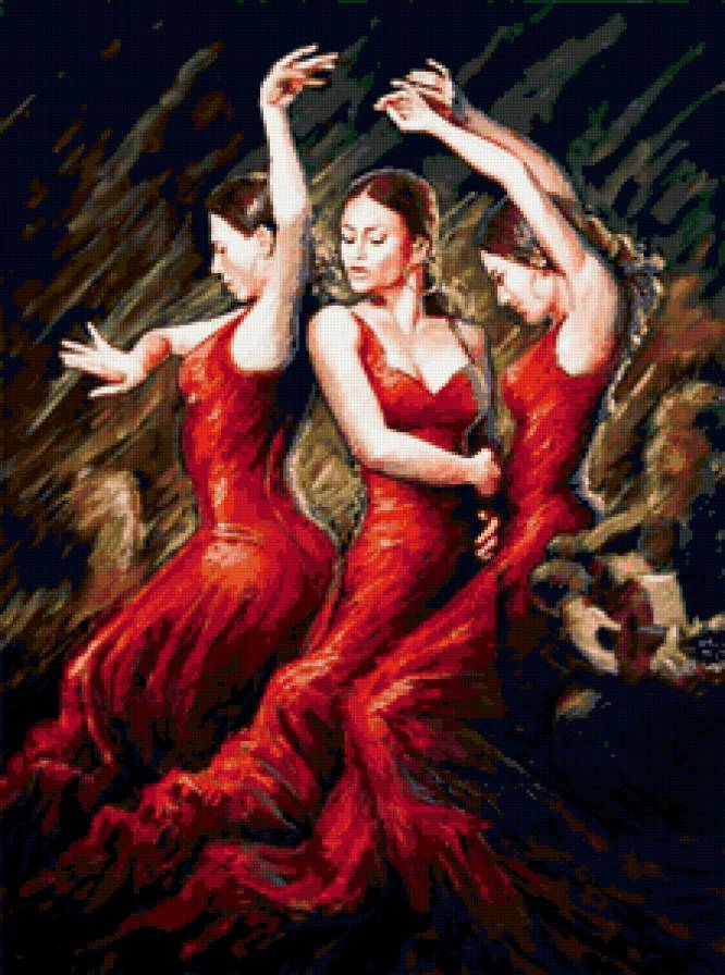 танец страсти - танец, девушки - предпросмотр