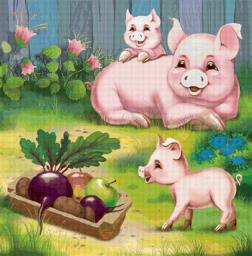 поросята - предпросмотр