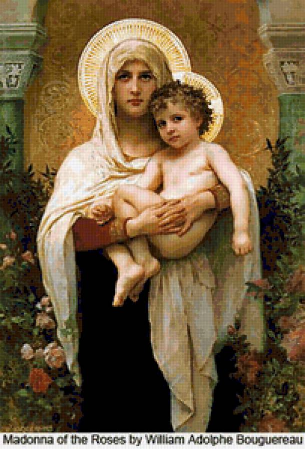 мадонна - картина, икона, младенец, живопись, мадонна - предпросмотр