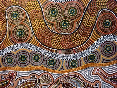 Рисунки австралийских аборигенов - австралия, аборигены - оригинал