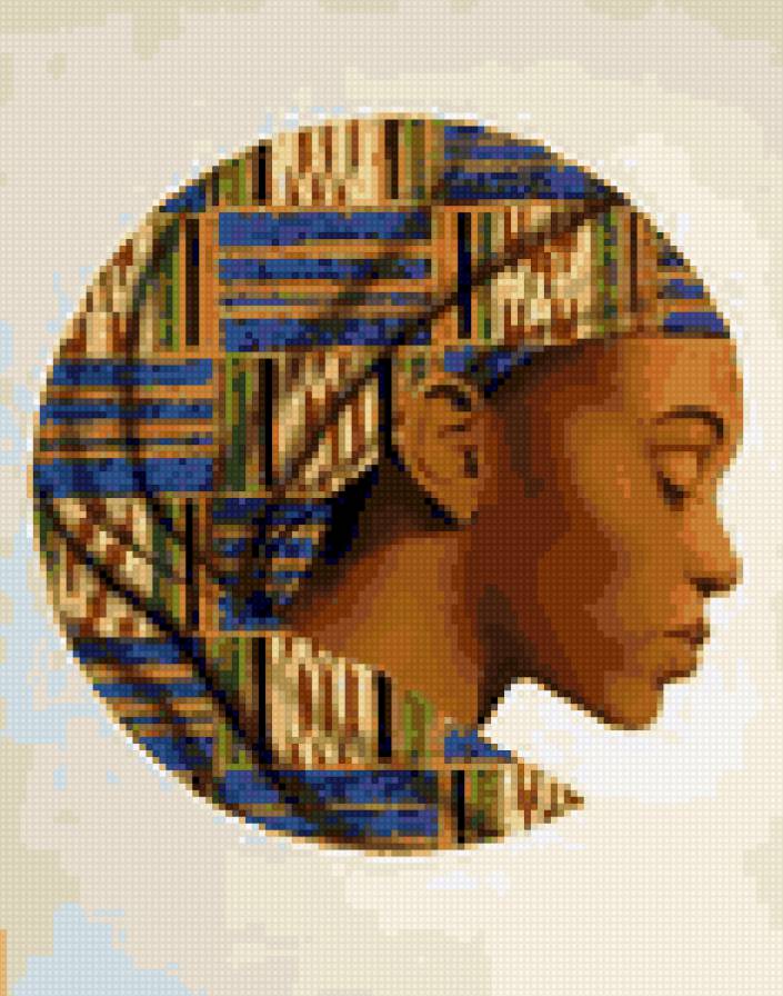 Африканка - африка, девушка, негритянка, чернокожая, африканка - предпросмотр