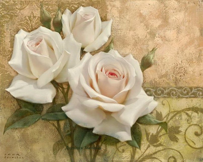 Розы - розы, цветы, букет - оригинал
