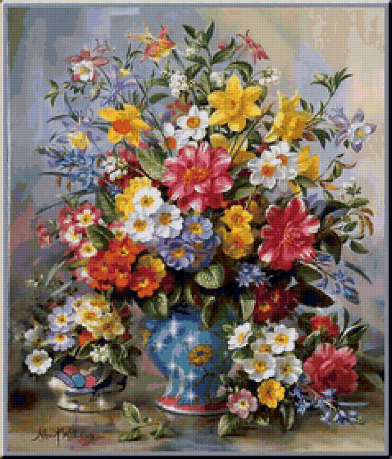 цветы - букет, цветы - предпросмотр