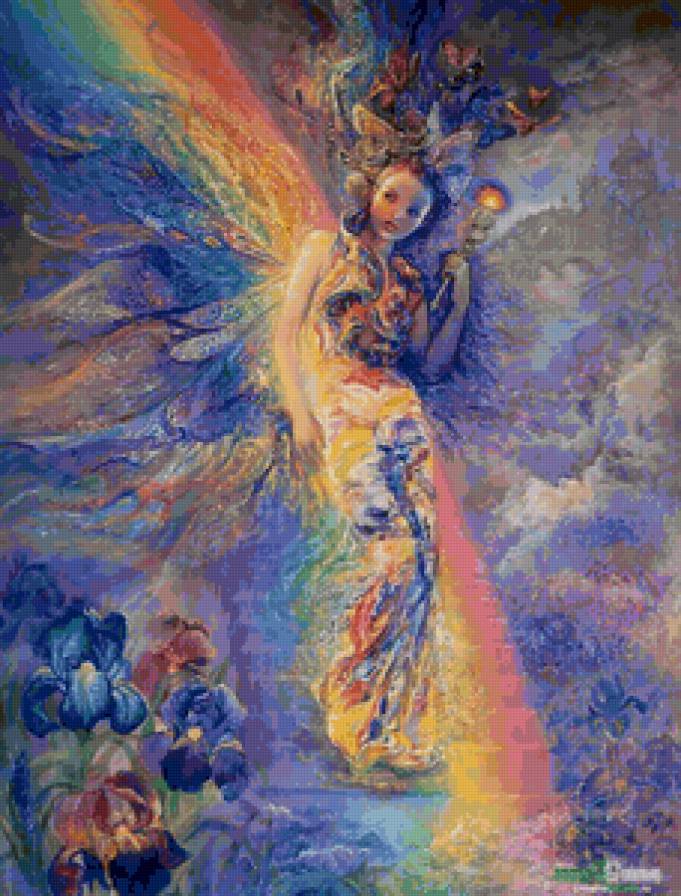 девушка - фэнтэзи, сказка, девушка, фея, природа - предпросмотр