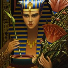 Оригинал схемы вышивки «фараон» (№48759)