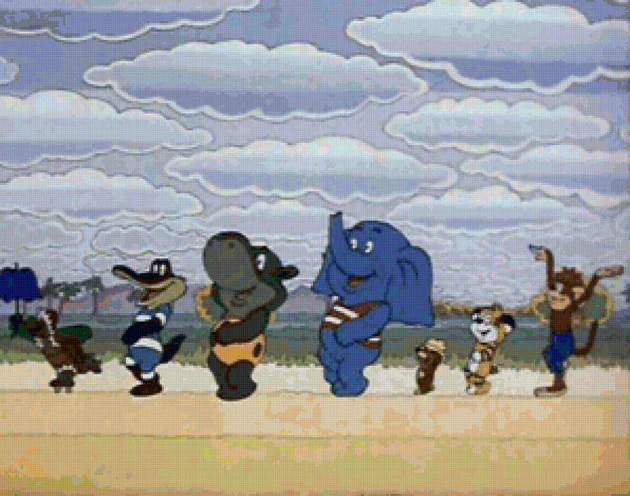 по дороге с облаками - предпросмотр