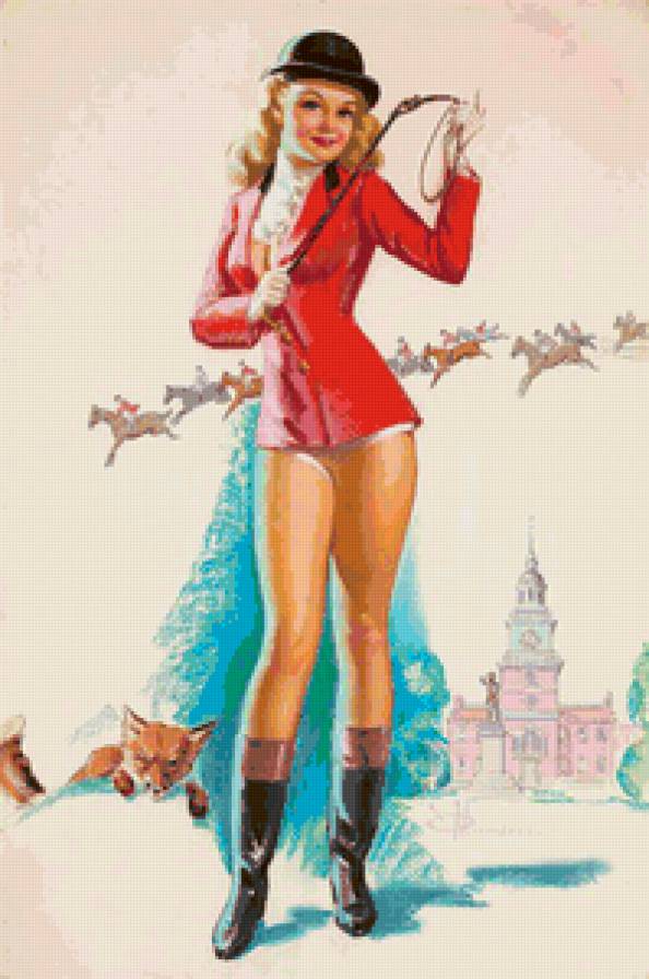 Девушка-жокей - девушка - предпросмотр