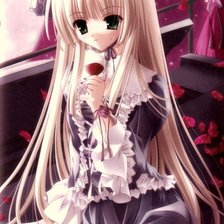 Схема вышивки «аниме»