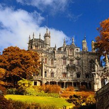 Схема вышивки «замок»