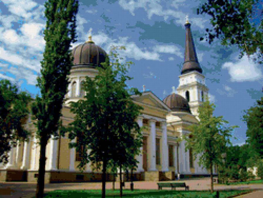 храм - архитектура, религия, храм, одесса - предпросмотр