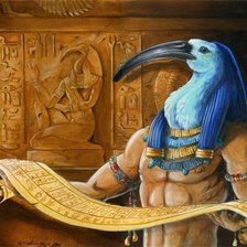 Схема вышивки «боги египта»